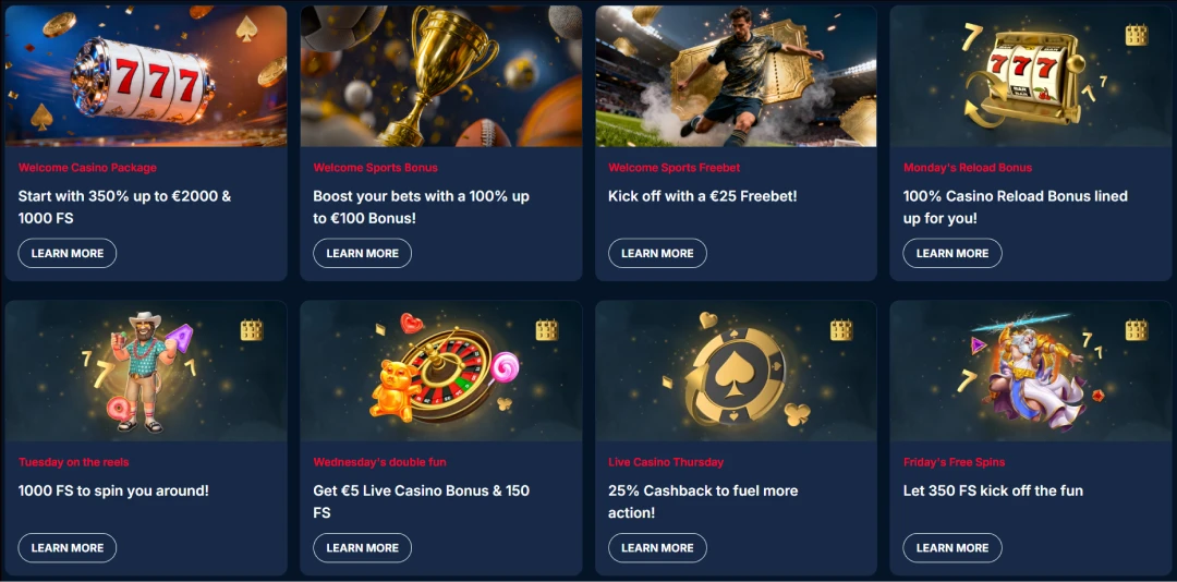 Kudos Bet Bonuses
